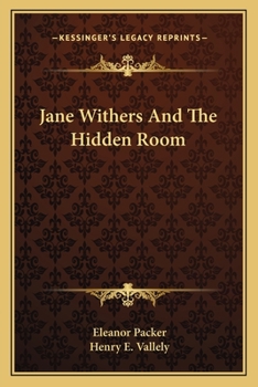 Jane Withers And The Hidden Room - Book  of the Jane Withers