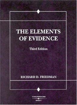 Paperback Friedman's the Elements of Evidence, 3D Book