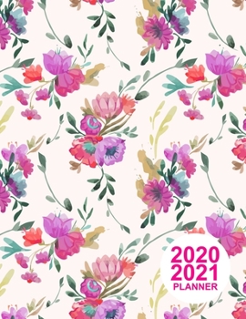 2020 2021 Planner: Pretty Two Year Monthly Pocket Calendar 2020-2021 | 24 Months Agenda Planner | 24 Months Jan 2020 to Dec 2021 | Monthly, Weekly and Daily Planner | Product Code CX 0006790