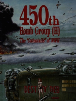Hardcover 450th Bomb Group (H): The Cottontails of WWII Book