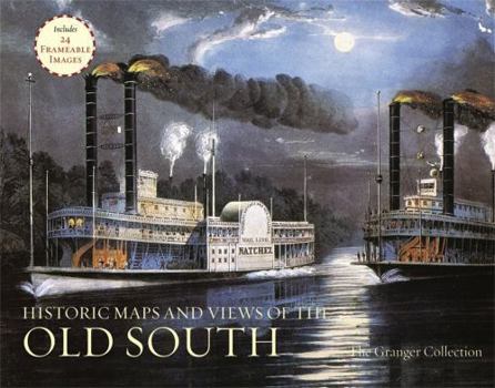 Paperback Historic Maps and Views of the Old South Book