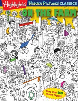 Paperback On the Farm Hidden Pictures Book