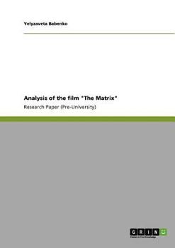 Paperback Analysis of the film "The Matrix" Book