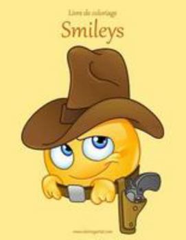 Paperback Livre de coloriage Smileys 3 [French] Book