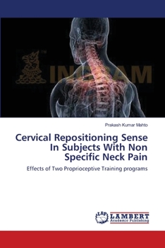 Paperback Cervical Repositioning Sense In Subjects With Non Specific Neck Pain Book