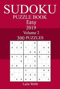 Paperback 300 Easy Sudoku Puzzle Book 2019 Book