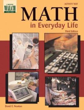 Paperback Math in Everyday Life Book