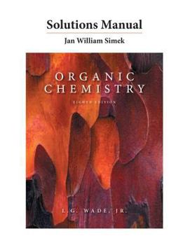 Paperback Solutions Manual for Organic Chemistry [Large Print] Book