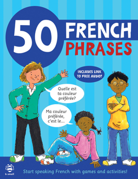 Paperback 50 French Phrases Book