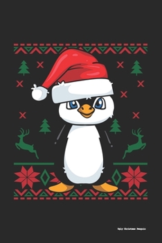 Ugly Christmas Penguin: 120 Pages I 6x9 I Graph Paper 4x4
