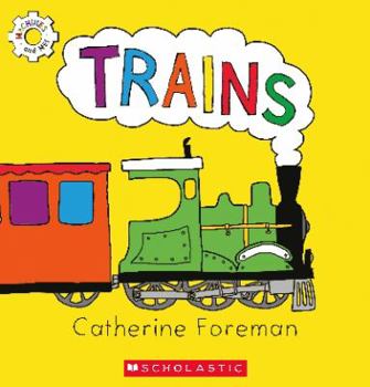 Paperback Trains Book