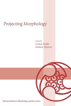 Paperback Projecting Morphology Book