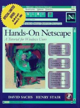 Paperback Hands-On Netscape Book