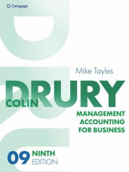 Paperback Management Accounting for Business Book
