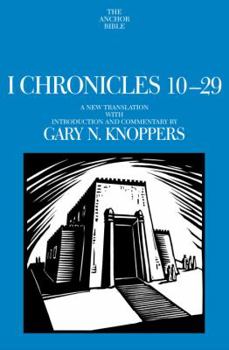 Hardcover I Chronicles 10-29: A New Translation with Introduction and Commentary by Book