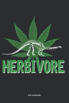 420 Notebooks: Cannabis Weed Notebook 100 Pages, White Paper, 6x9 Inches, Matte Softcover