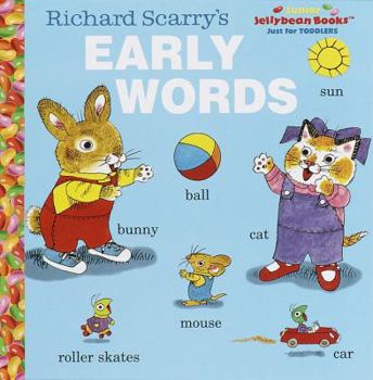 Hardcover Richard Scarry's Early Words Book