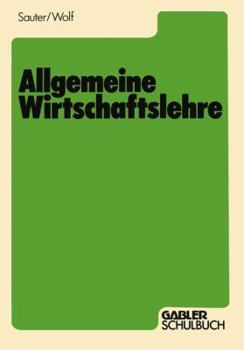 Paperback Allgemeine Wirtschaftslehre [German] Book