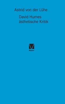 Hardcover David Humes ästhetische Kritik [German] Book