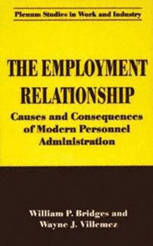 Paperback The Employment Relationship: Causes and Consequences of Modern Personnel Administration Book