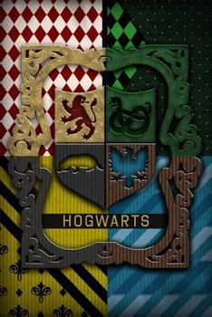 Hogwarts - Houses Patch Design - Unofficial Harry Potter Journal Notebook: Unofficial Harry Potter Lined Journal A4 Notebook, for School, Home, or Work, 150 Pages, 6" X 9" (15.24 X 22.86 CM), Durable 