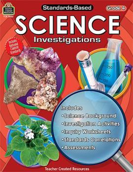 Paperback Standards-Based Science Investigations, Grade 4 Book