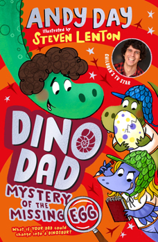 Paperback Dino Dad: Mystery of the Missing Egg (4) Book
