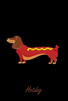 hotdog: 6x9 Dogs | dotgrid | dot grid paper | notebook | notes