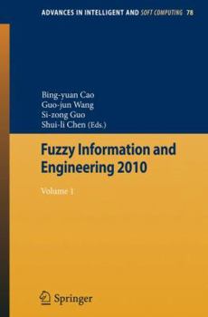 Paperback Fuzzy Information and Engineering 2010, Volume 1 Book