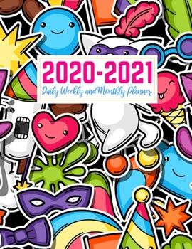 2020-2021 Daily Weekly and Monthly Planner: Nifty Two Year Jan 1, 2020 - Dec 31, 2021 Calendar Organizer and Appointment Schedule Agenda Journal for P