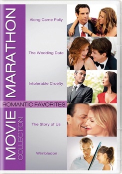 DVD Romantic Favorites Movie Marathon Collection Book