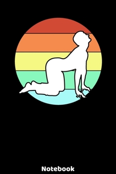 Notebook: Yoga Silhouette Design with120 ruled Pages 6'x9'. Journal for Yoga Teacher, Students, Fans and Lovers. Writing Book for your training, your ... for Meditation Fans and Lovers of Namaste.