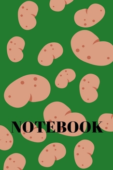 Paperback Notebook: Potatoes notebook 120 white paper lined for writing - Black Math, Physics, Science Exercise BookFor Students, Kids, Te Book