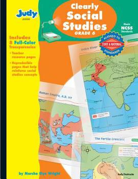 Paperback Clearly Social Studies, Grade 6 Book