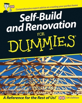Paperback Self Build and Renovation For Dummies Book