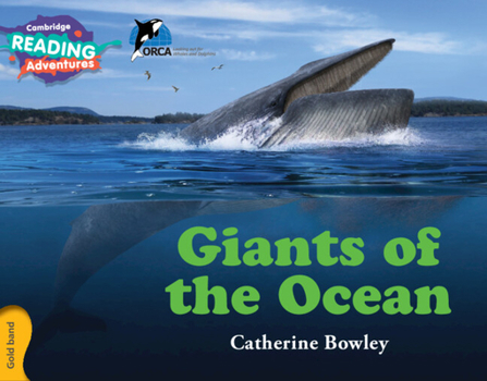 Paperback Cambridge Reading Adventures Giants of the Ocean Gold Band Book