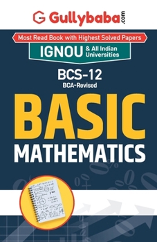 Paperback BCS-12 - Basic Mathematics Book