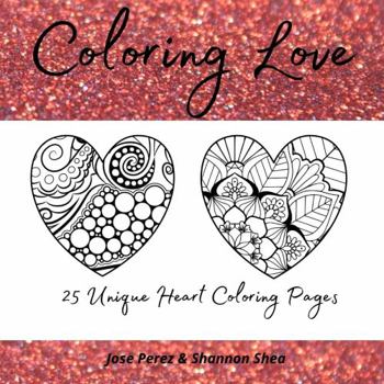 Paperback Heart Coloring Book For All Ages Book