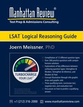 Paperback Manhattan Review LSAT Logical Reasoning Guide: Turbocharge your LSAT Book