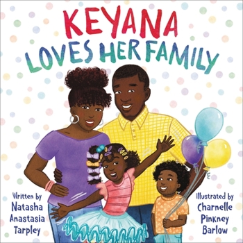 Hardcover Keyana Loves Her Family Book