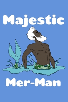 Paperback Majestic Mer-Man: Weekly Action Planner Book