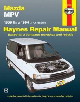 Paperback Mazda MPV 1989-1994: All Models Book