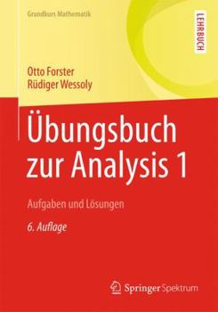Paperback Ubungsbuch Zur Analysis 1: Aufgaben Und Losungen [German] Book