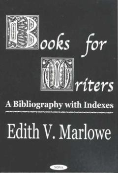 Hardcover Books for Writers: A Bibliography With Indexes Book