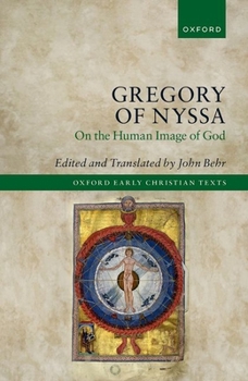Hardcover Gregory of Nyssa: On the Human Image of God Book