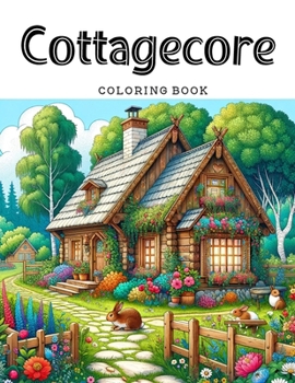 Cottagecore Coloring Book: Where Each Page Invites You to Wander Through Blooming Meadows, Charming Villages, and Enchanted Forests, Embracing the Tranquility of Rural Life