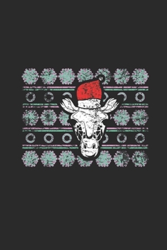 Ugly Christmas Giraffe: Blank Lined Notebook (6" x 9" - 120 pages) ~ Christmas Themed Notebook for Daily Journal, Diary, and Gift