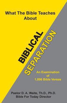 Paperback Biblical Separation Book