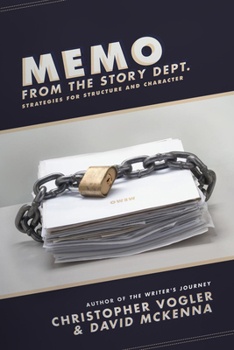 Paperback Memo from the Story Dept.: Secrets of Structure and Character Book