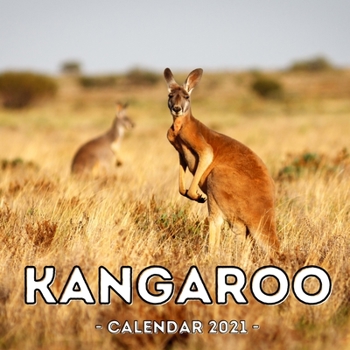 Paperback Kangaroo Calendar 2021: 16-Month Calendar, Cute Gift Idea For Kangaroo Lovers Women & Men Book